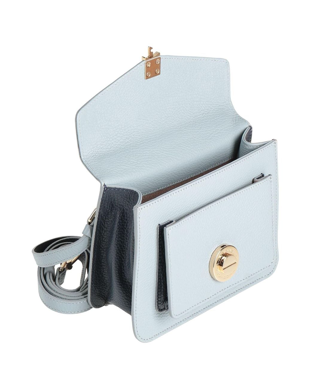 Borbonese Blue Handbag