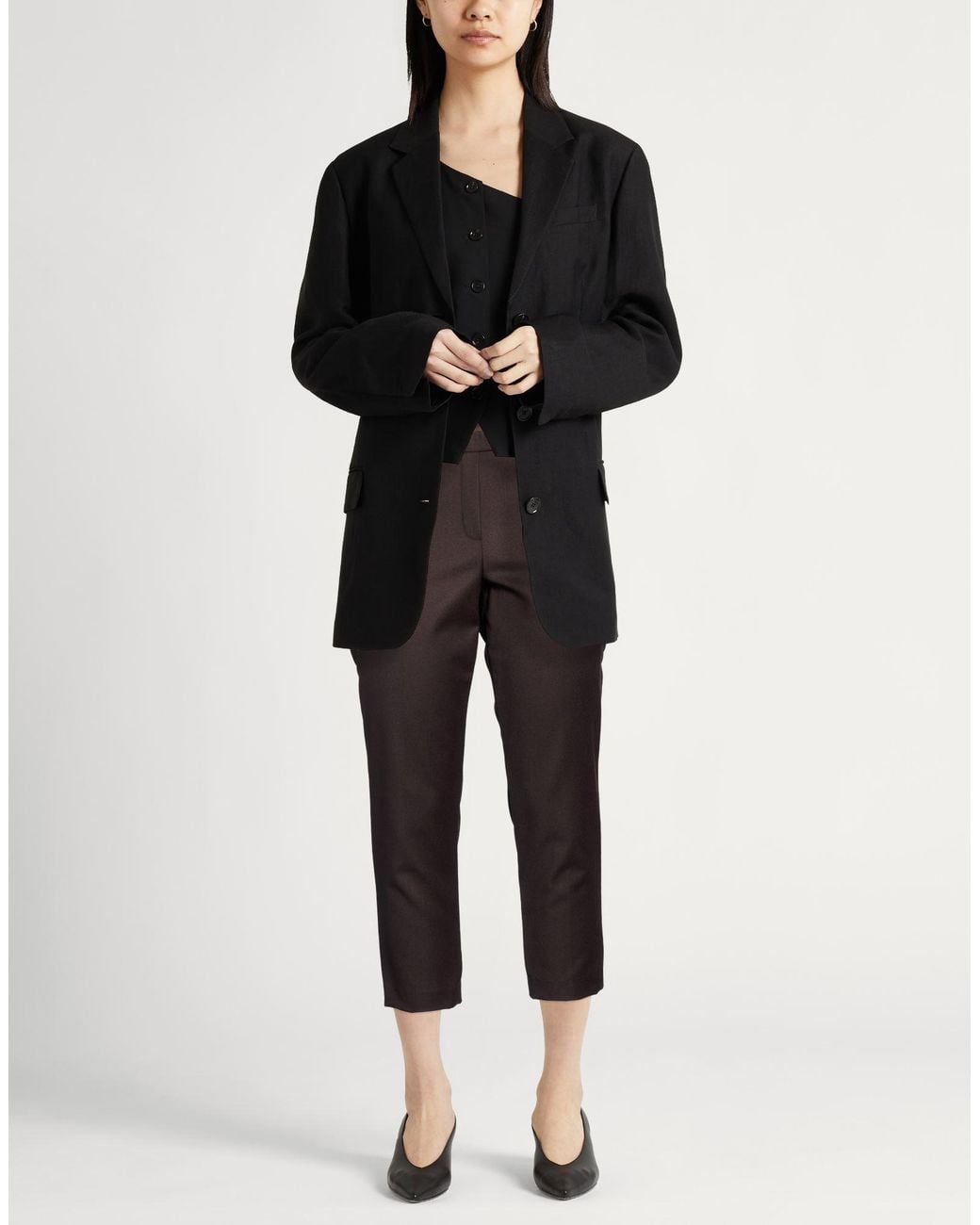 Theory Gray Pants Virgin Wool