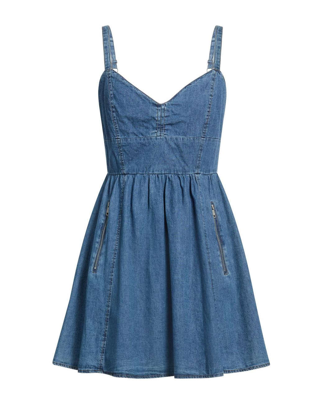 Robe Courte DKNY en coloris Blue