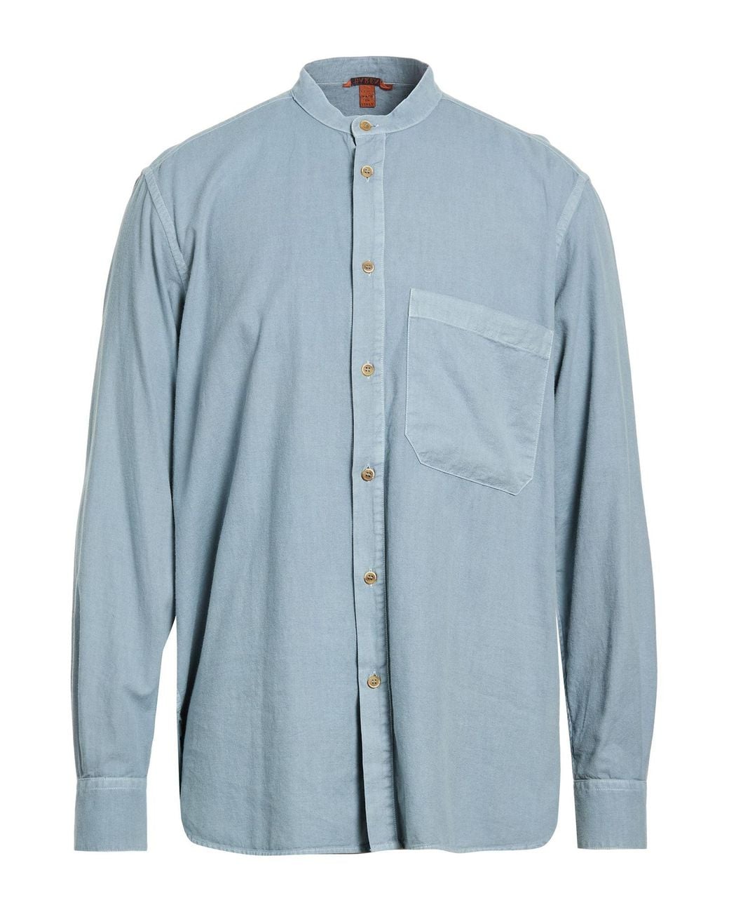 Barena Blue Shirt Cotton for men