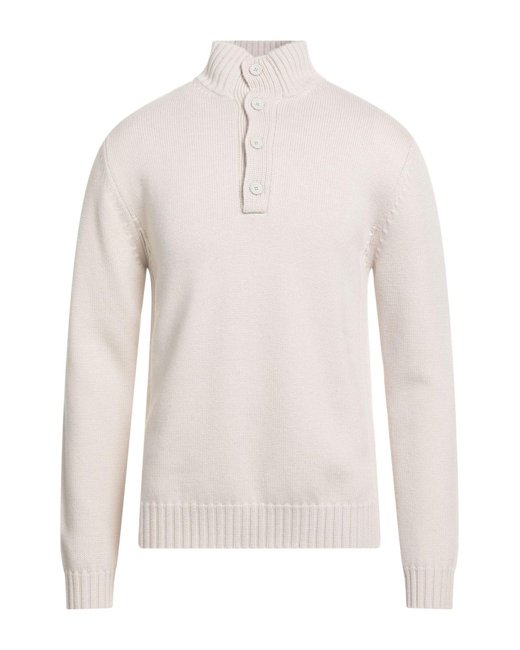 Alpha Studio Rollkragenpullover in White für Herren