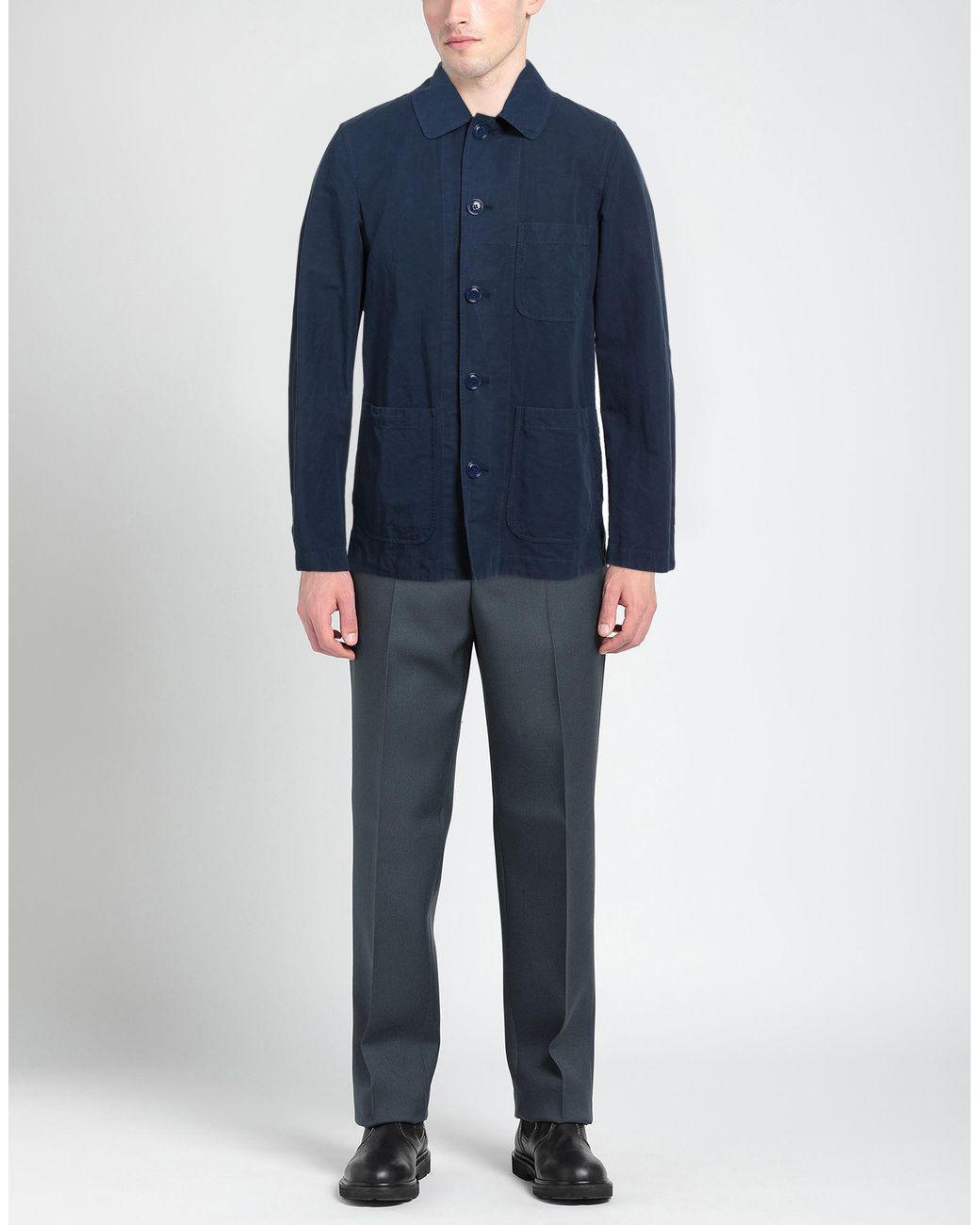 Aspesi Blue Jacket for men