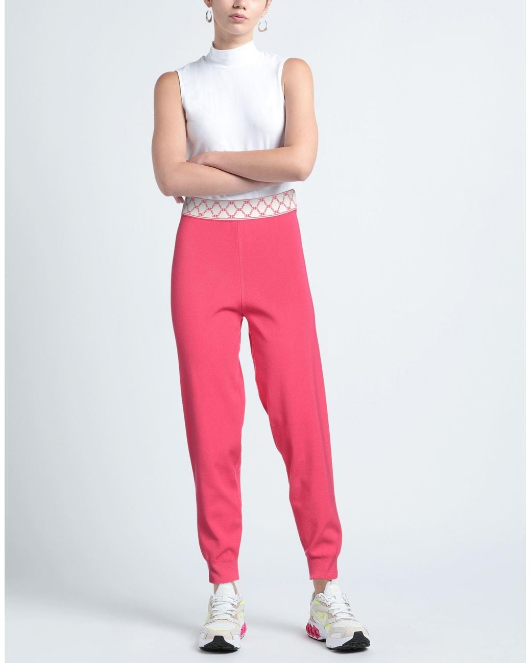 Elisabetta Franchi Pink Pants