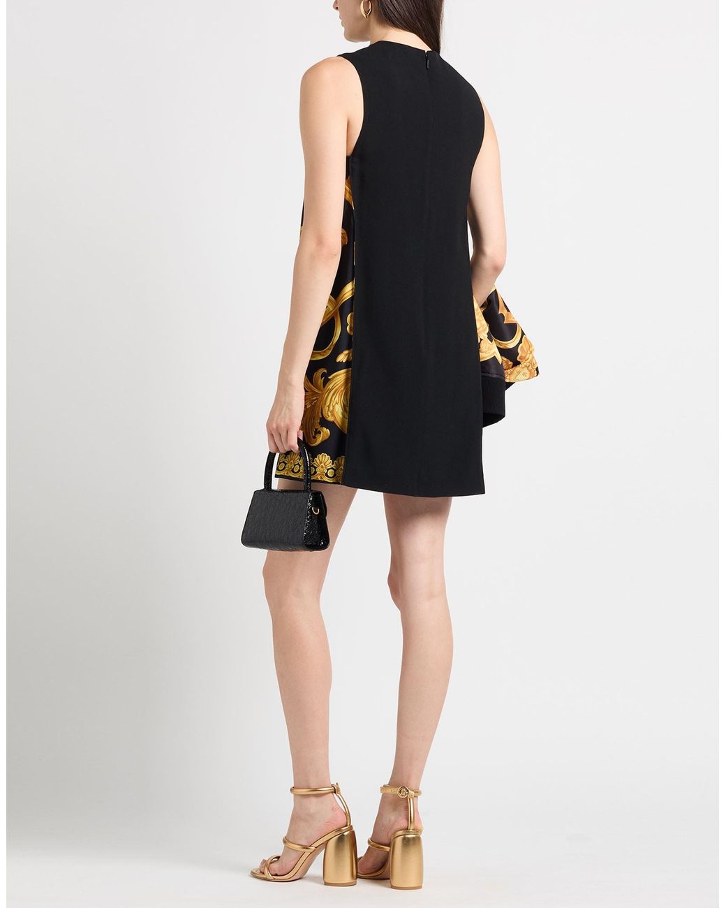Versace Black Mini Dress