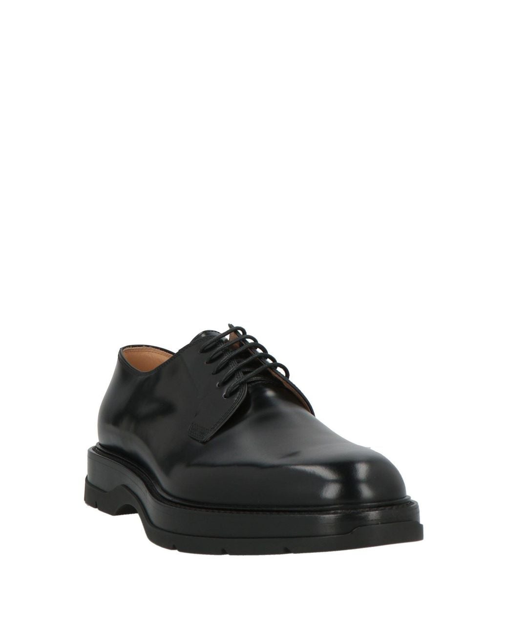 Dunhill Black Lace-Up Shoes Leather for men