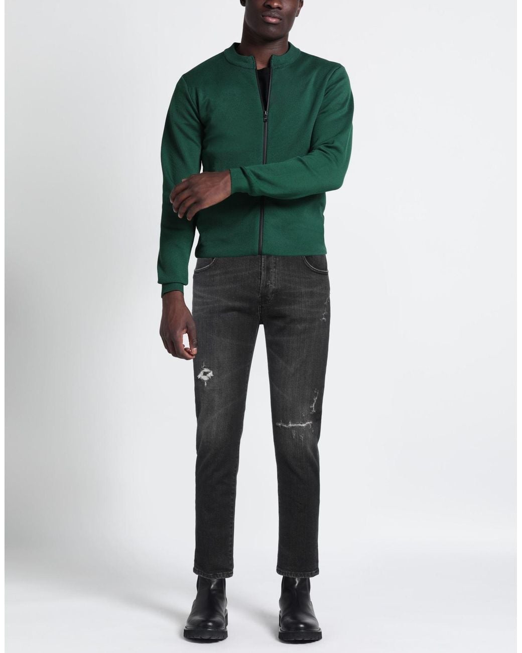 Daniele Alessandrini Gray Jeans for men
