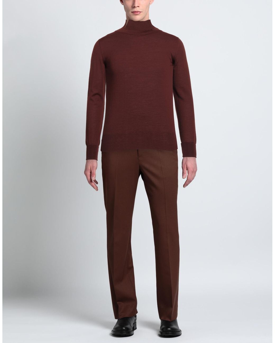 Svevo Red Turtleneck for men