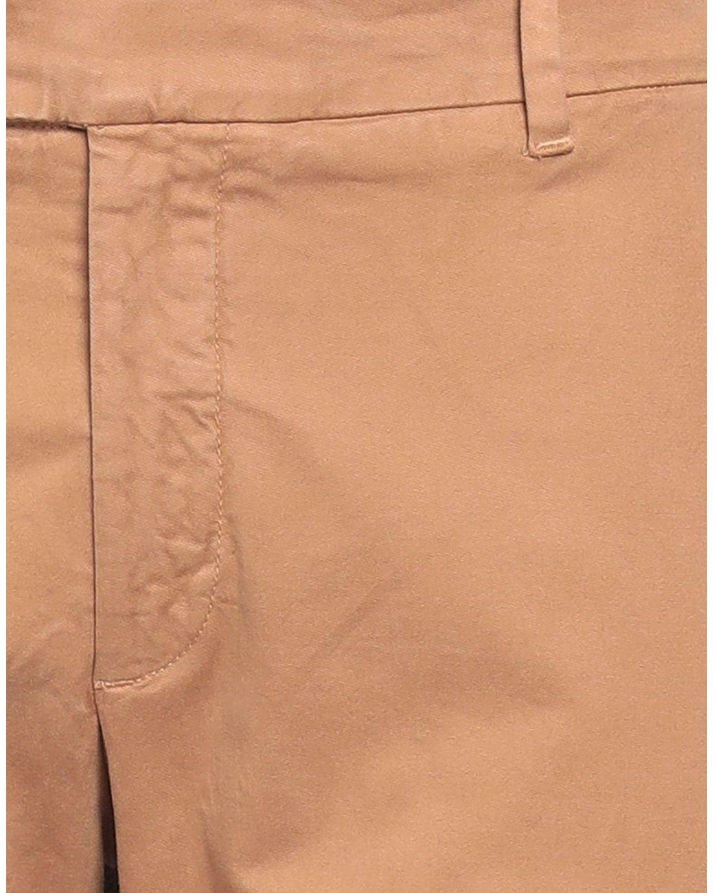 Antony Morato Natural Camel Pants Cotton, Elastane for men