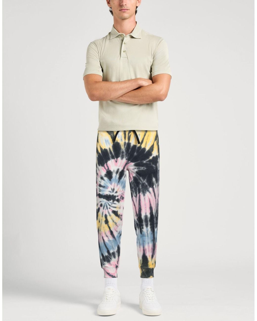 Guess Blue Pants Cotton for men