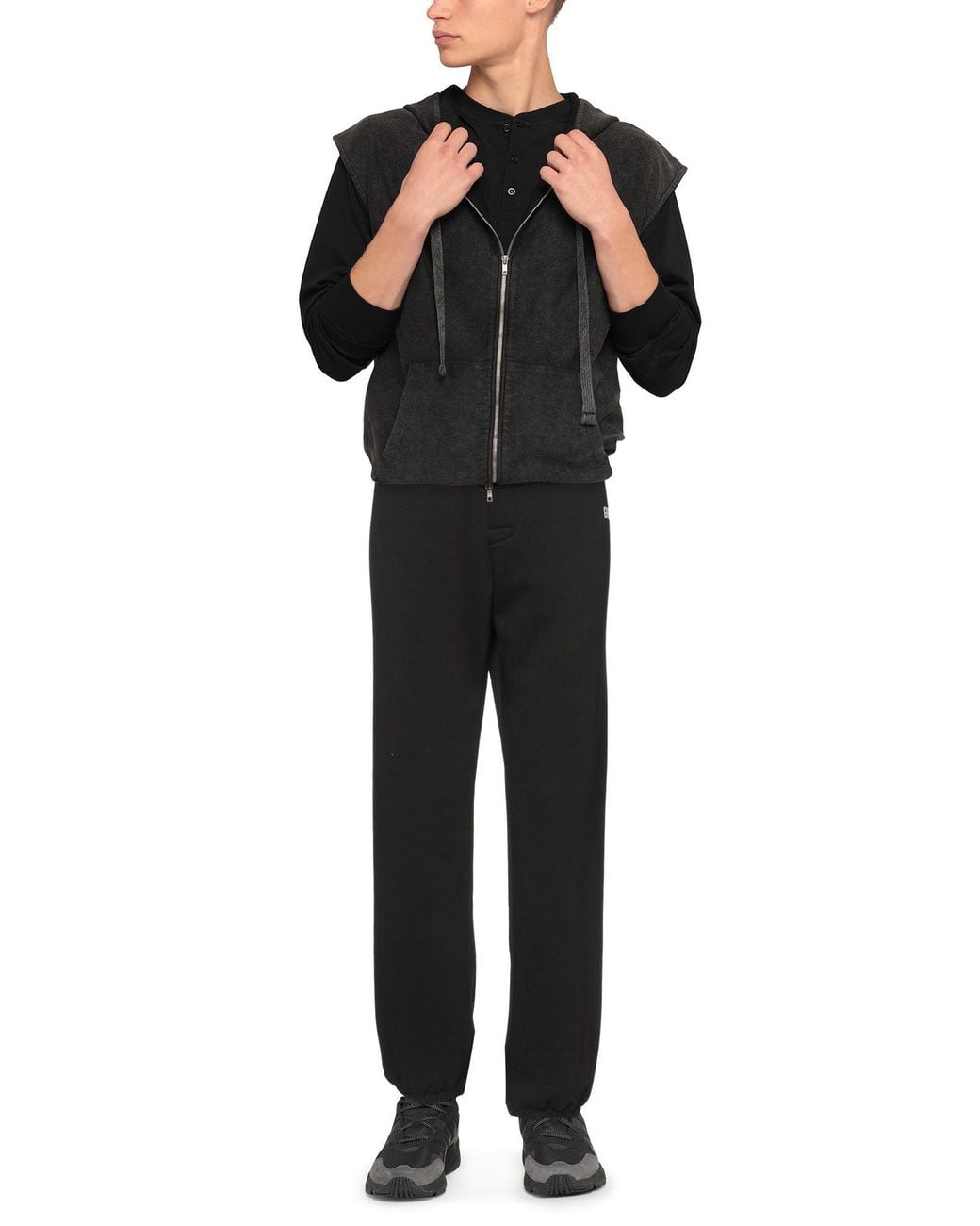 Grifoni Black Pants for men