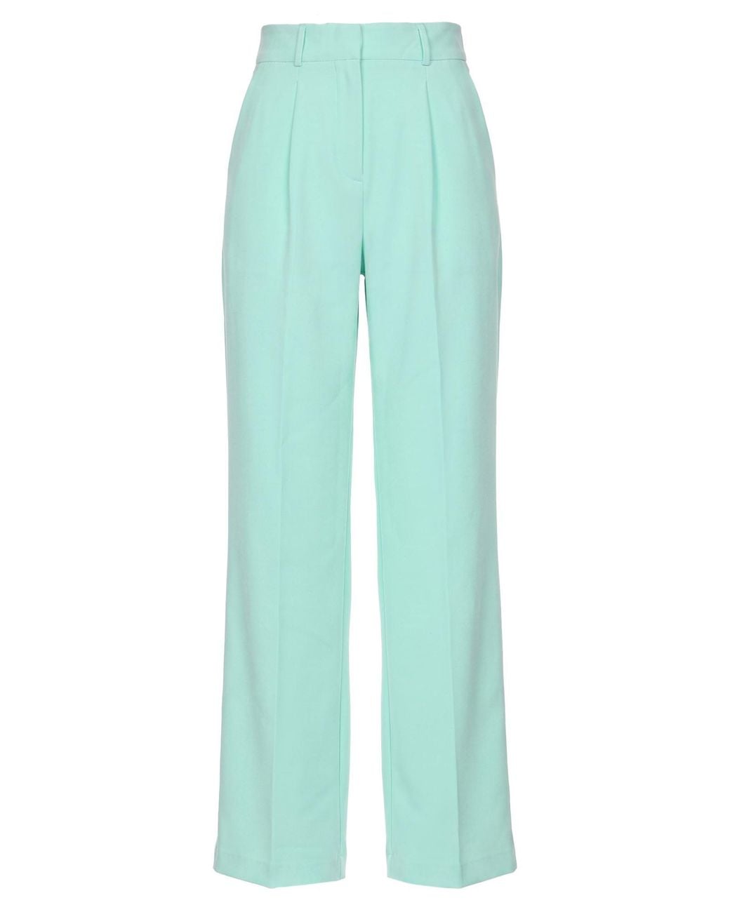 hinnominate Green Pants Polyester, Elastane