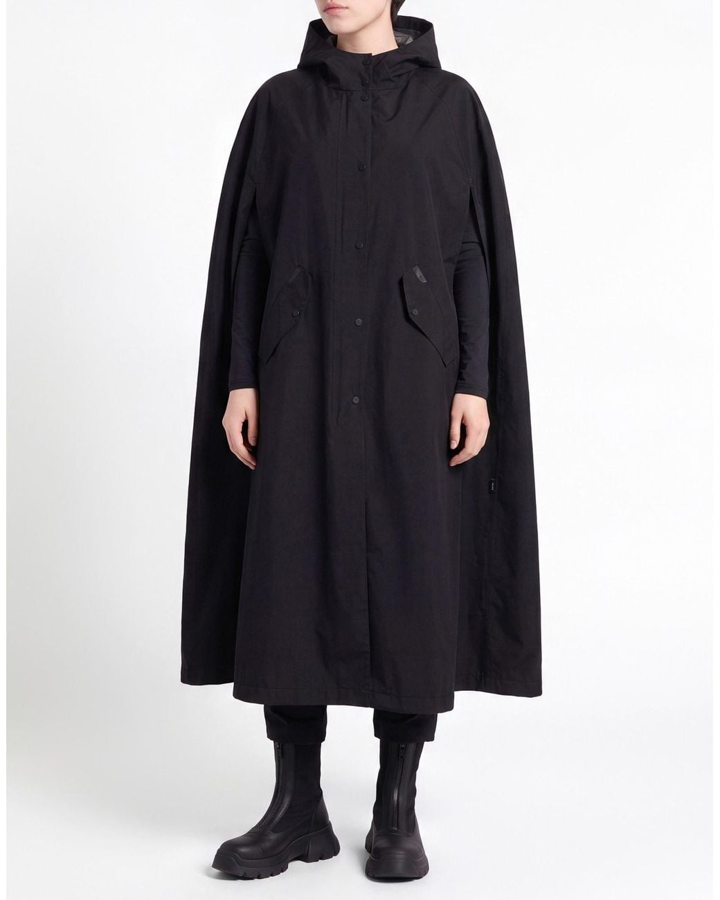 Herno Black Cape Polyester