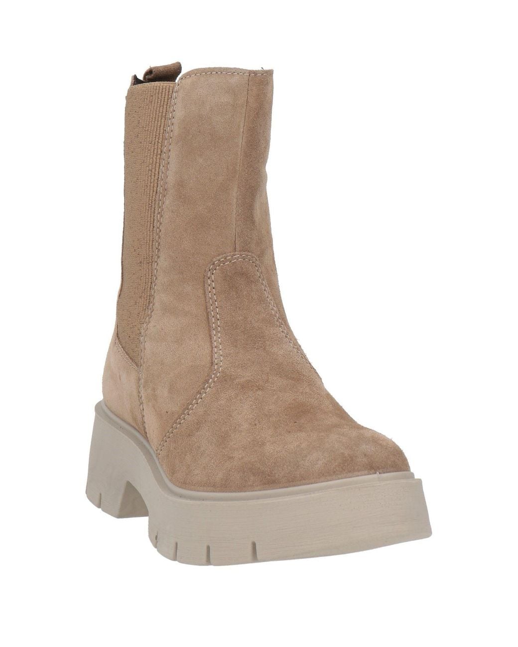 Igi&co Brown Taupe Ankle Boots Leather