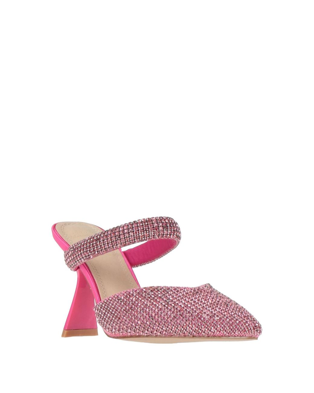 Twenty Four Haitch Pink Mules & Clogs