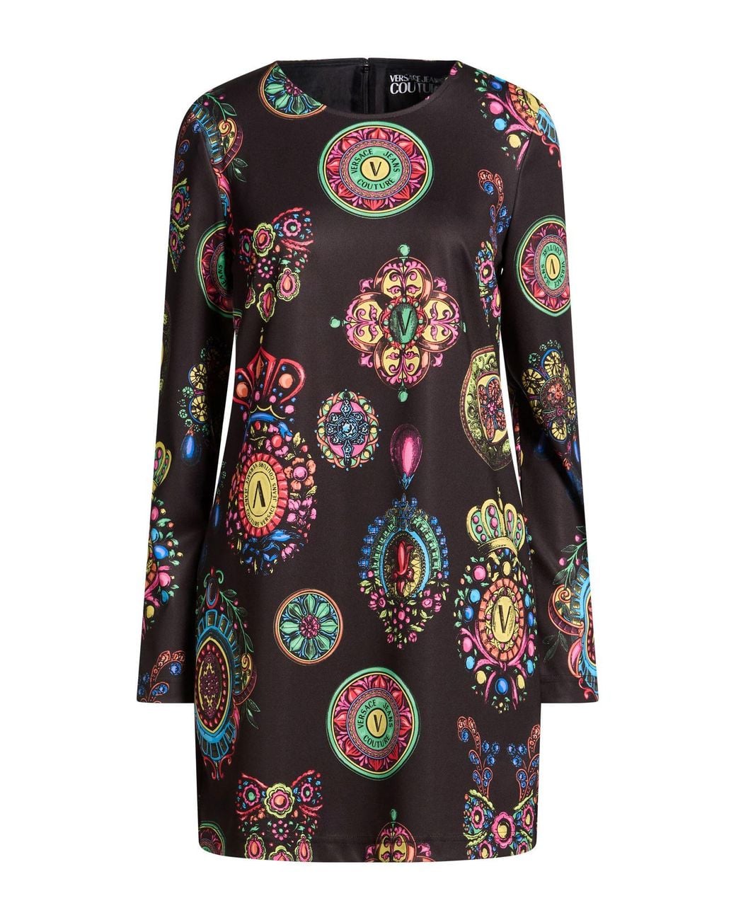 Versace Jeans Couture Black Mini Dresses