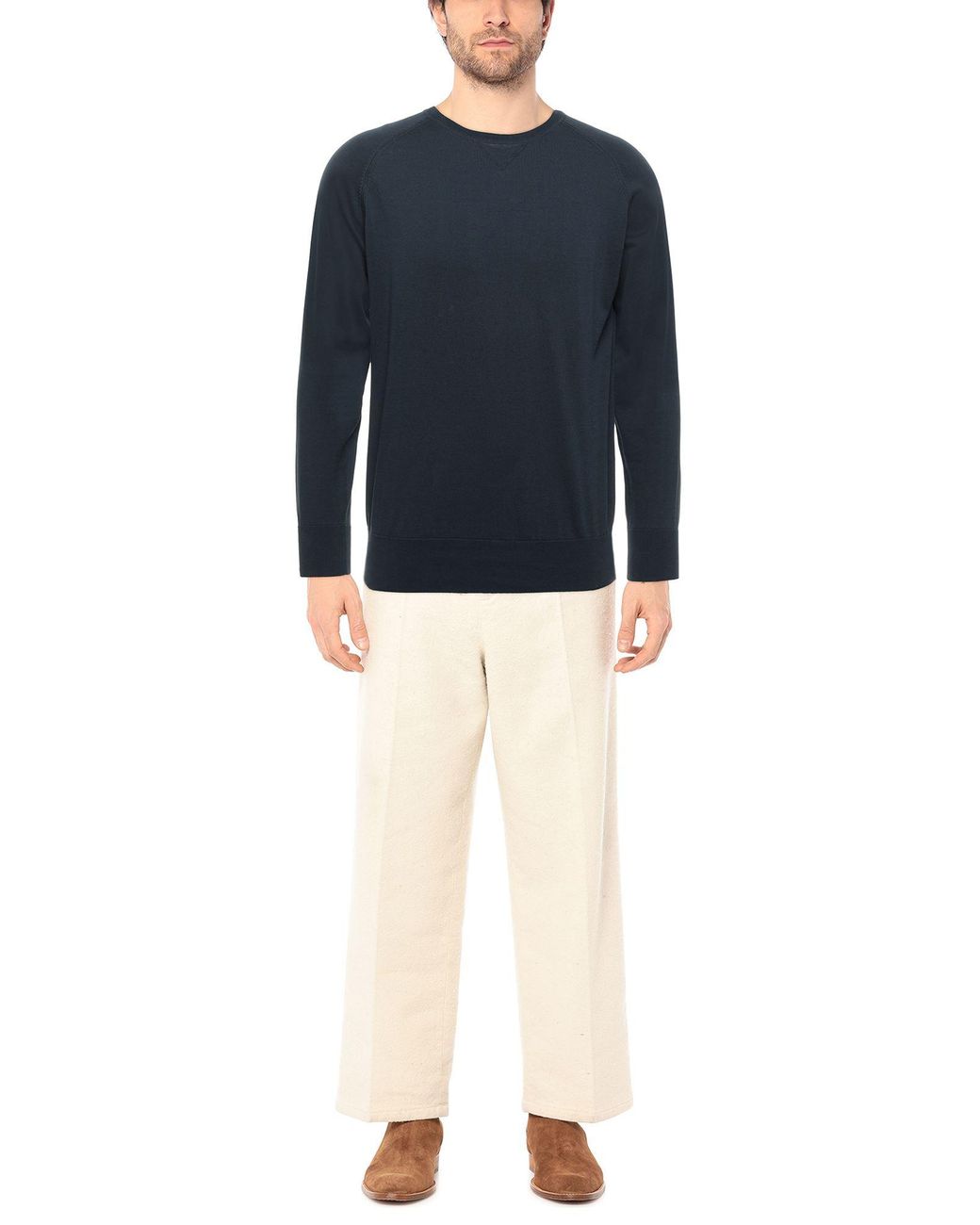 Aspesi Blue Sweater for men