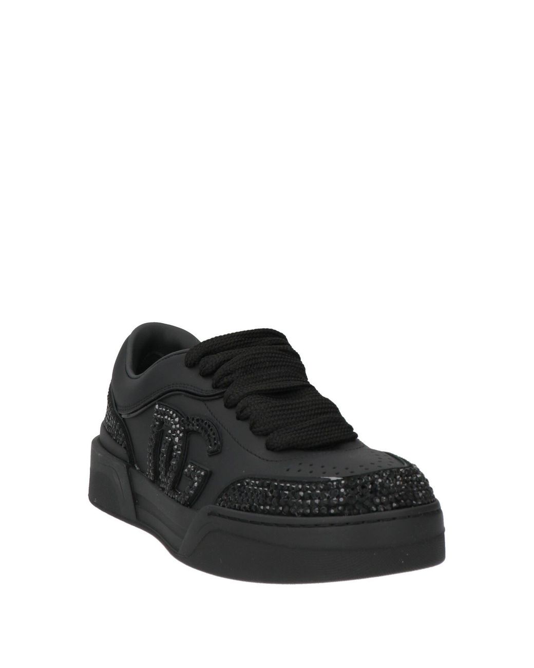 Dolce & Gabbana Black Sneakers Leather
