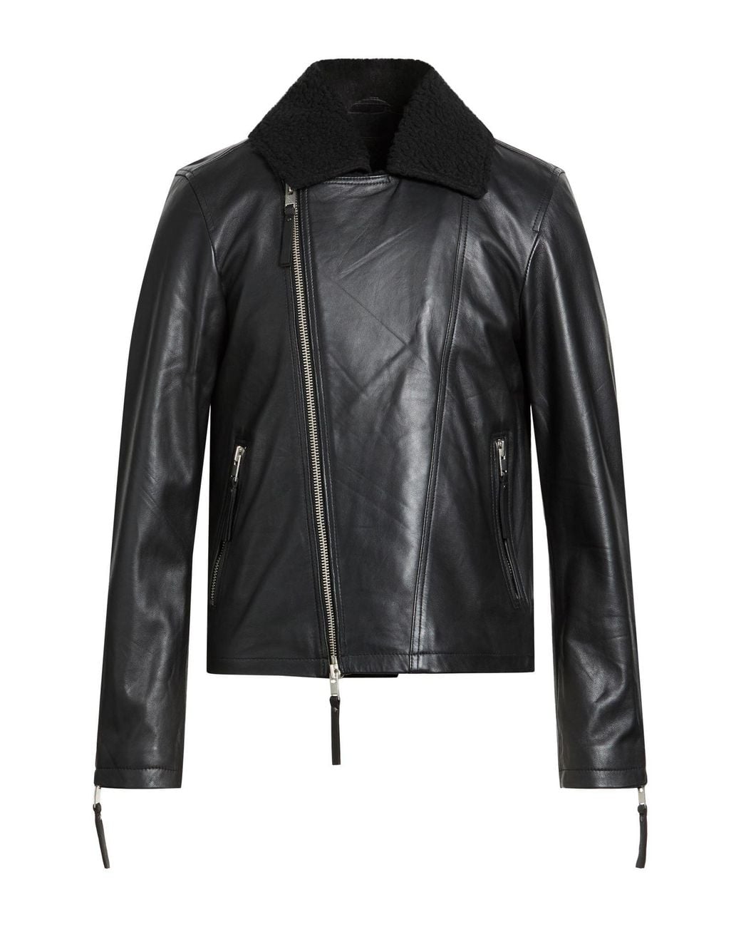 Bolongaro Trevor Black Wesley Jacket Sheepskin for men