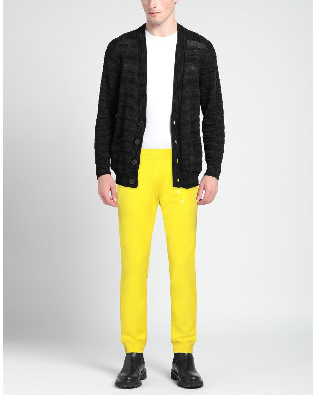 Moschino Yellow Trouser for men