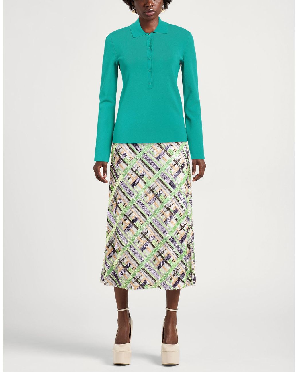 Patrizia Pepe Green Sweater