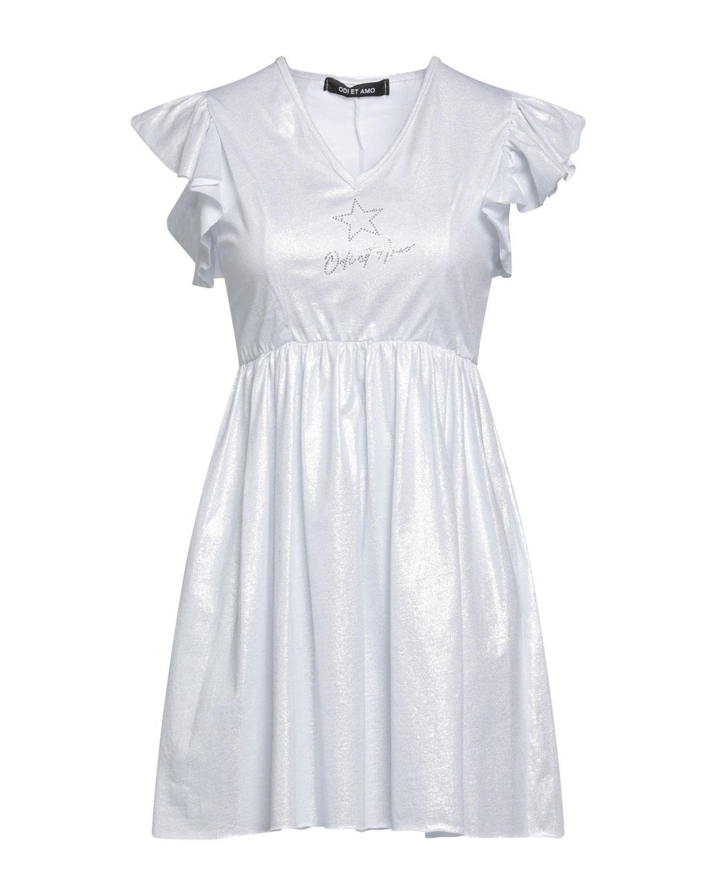 Odi Et Amo Blue Mini Dress