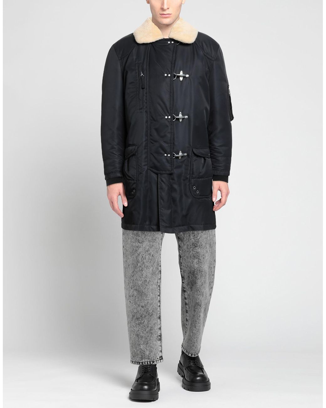 Fay Black Puffer Polyamide for men