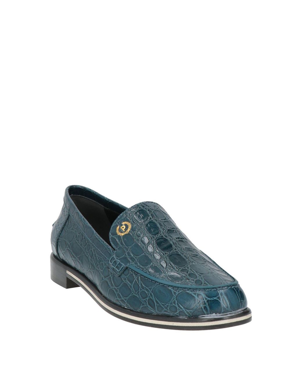 Pollini Blue Loafer