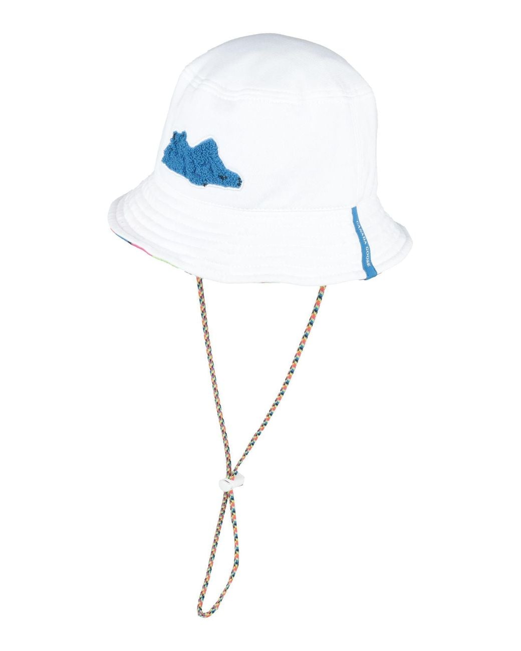 Canada Goose Blue Hat Cotton