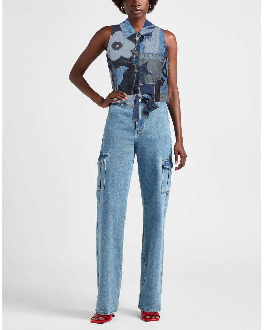 Moschino Blue Top