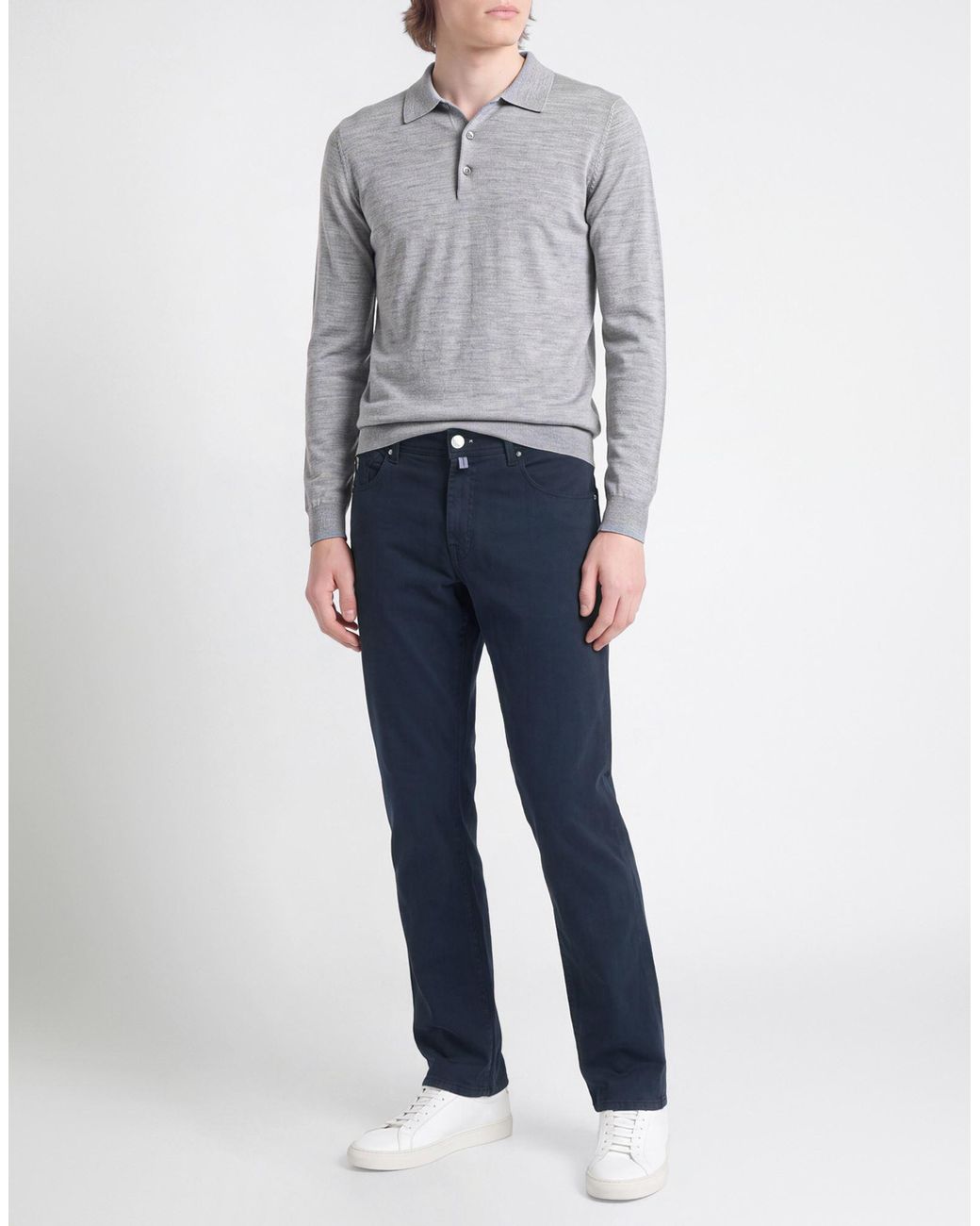 Tramarossa Blue Trouser for men