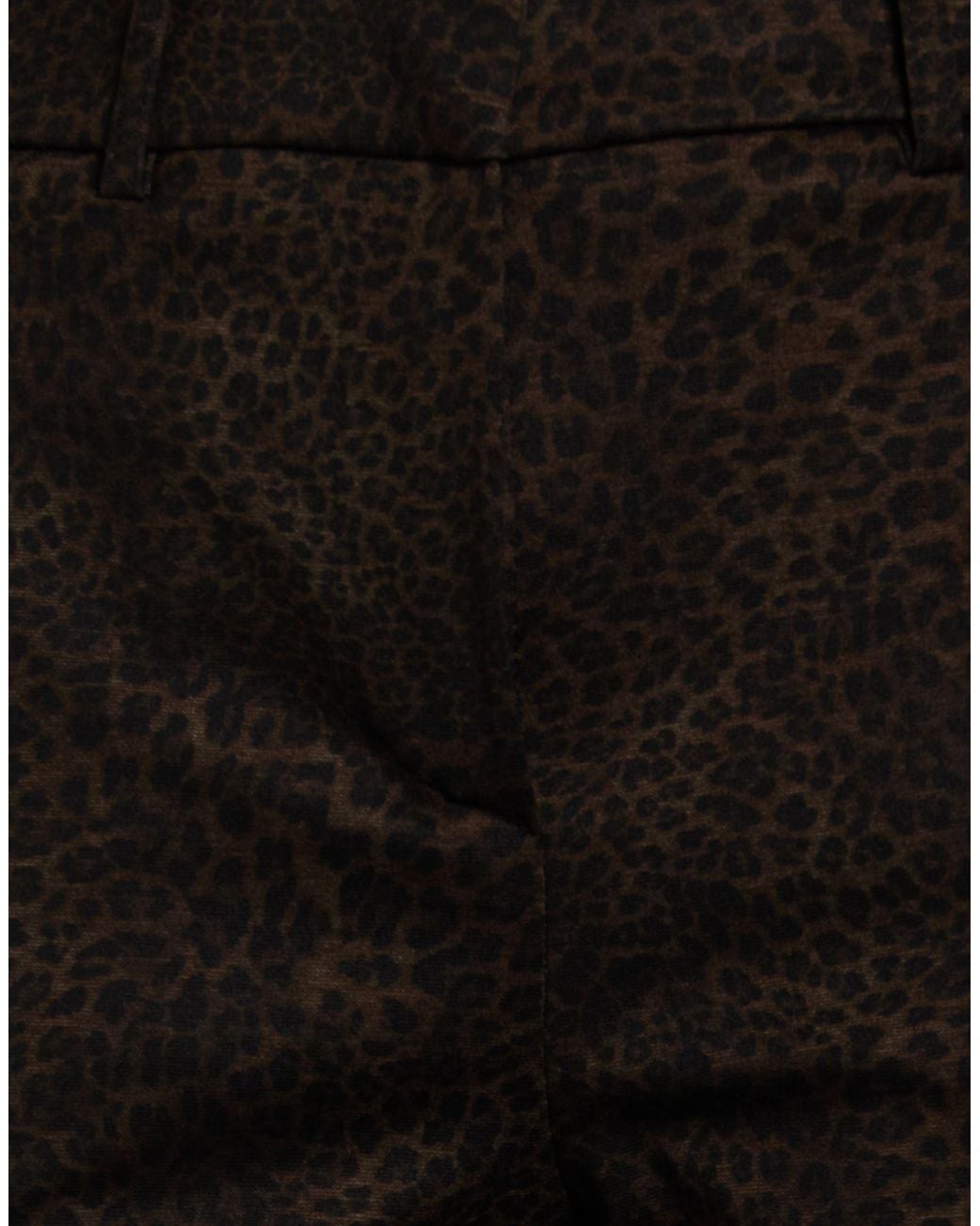 Kaos Black Pants Polyester, Viscose, Elastane