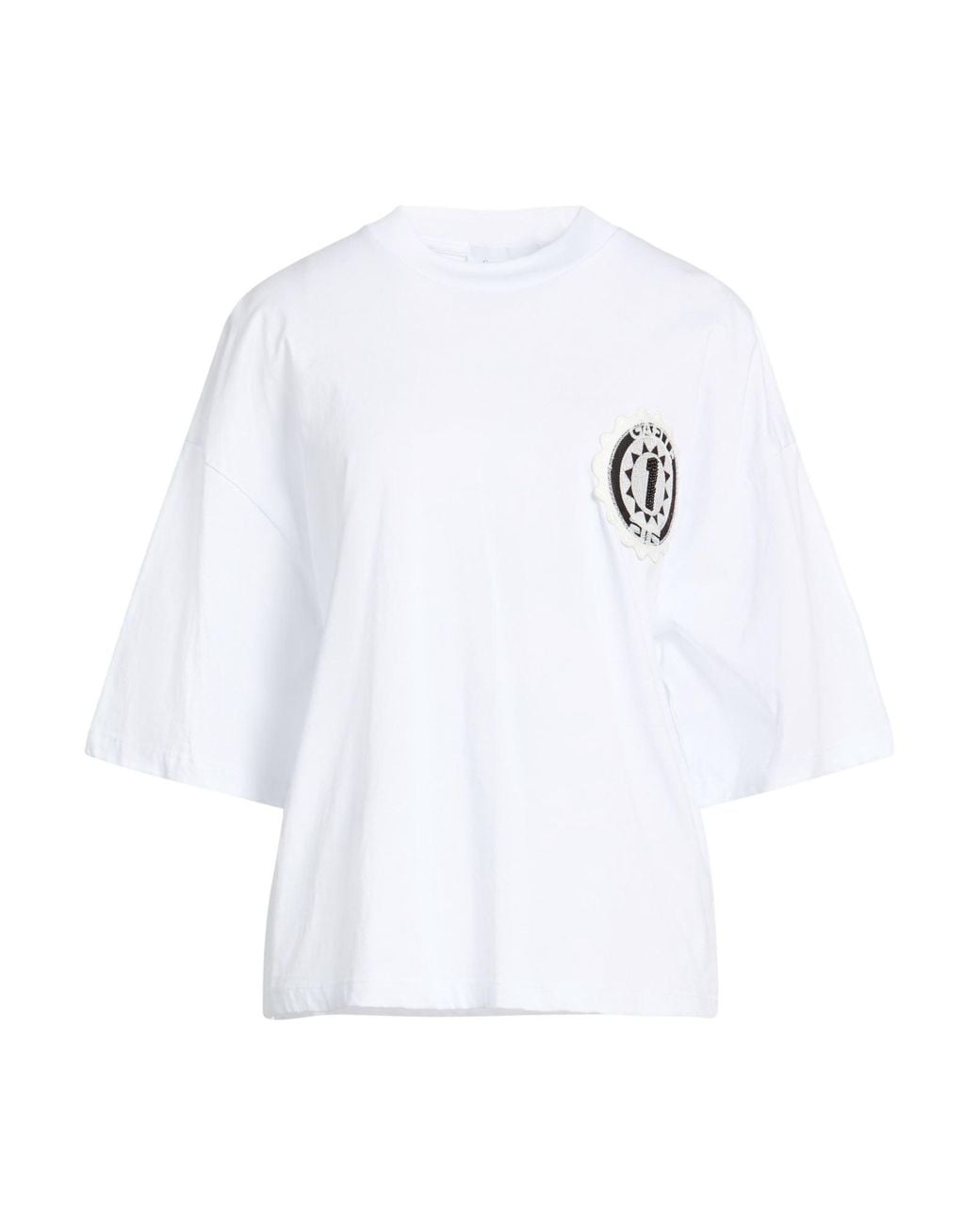 Gaelle Paris White T-Shirt Cotton