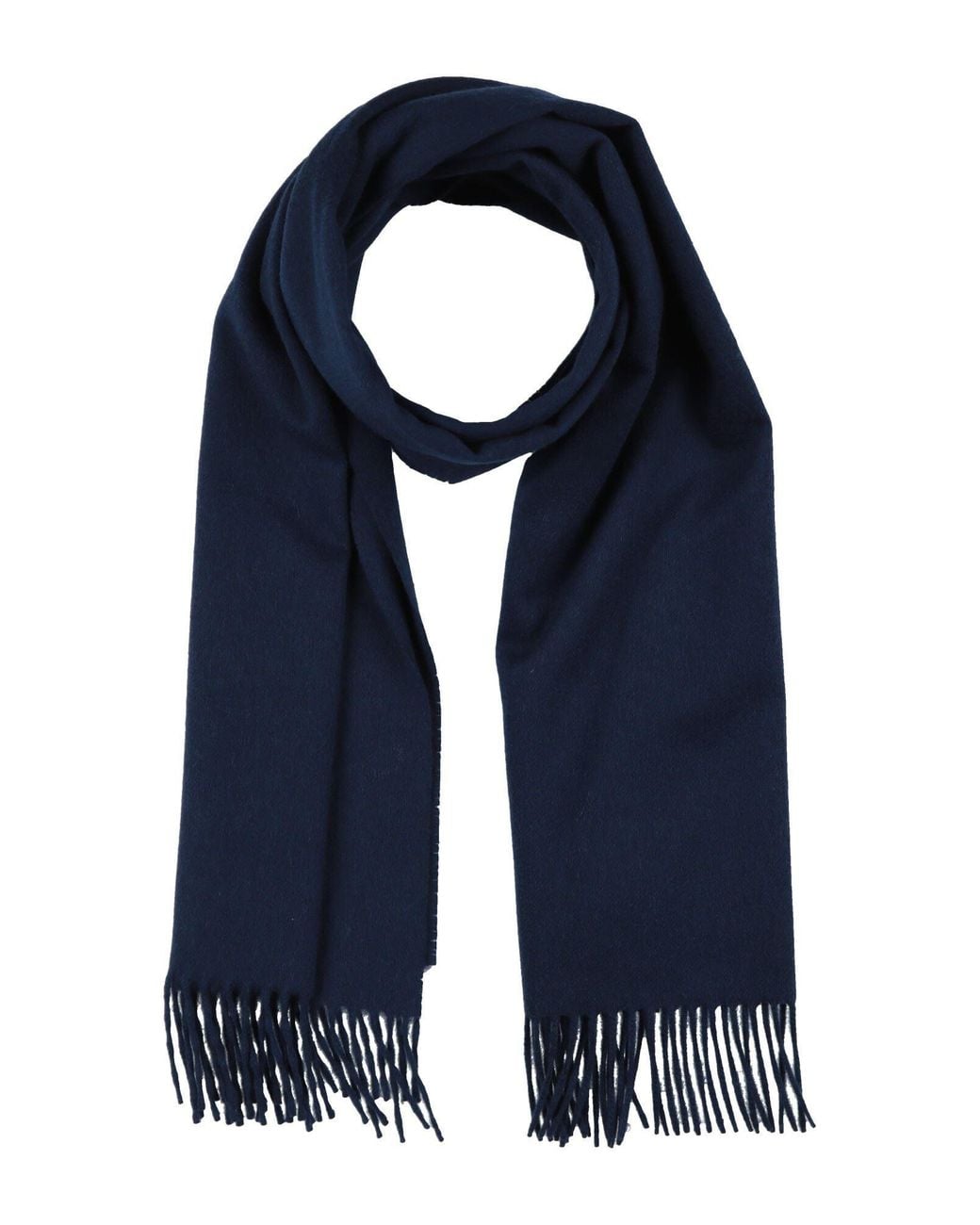 Altea Blue Scarf Virgin Wool for men