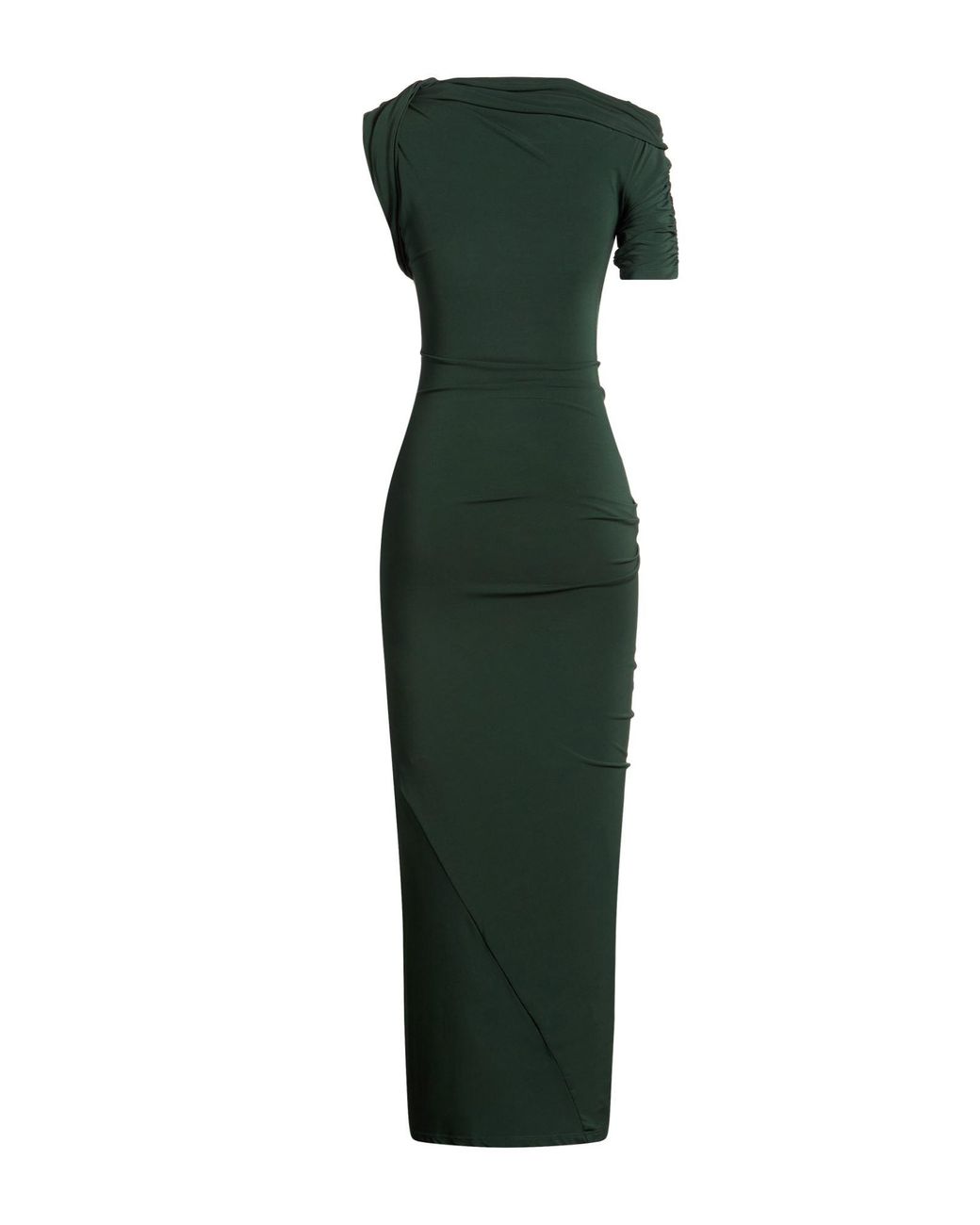 Jacquemus Green Maxi Dress Viscose, Polyester, Elastane