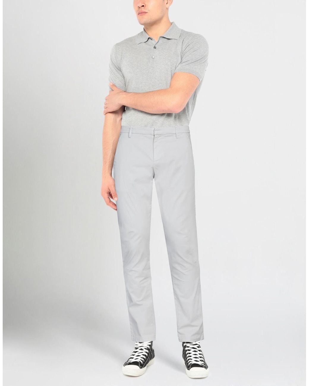 Dondup Gray Pants for men