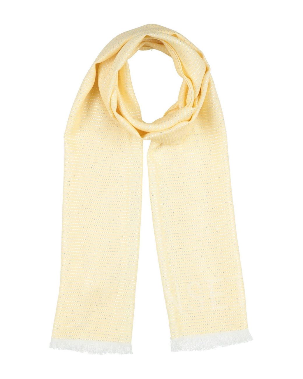 Twinset Natural Scarf Viscose, Modal, Polyester