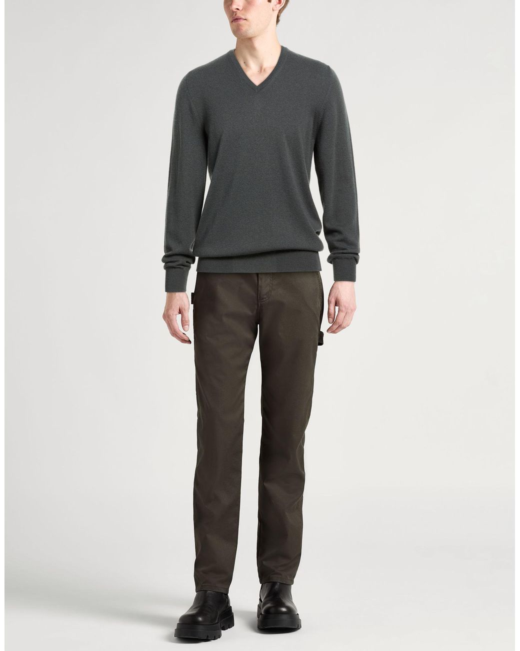 Fedeli Pullover in Gray für Herren