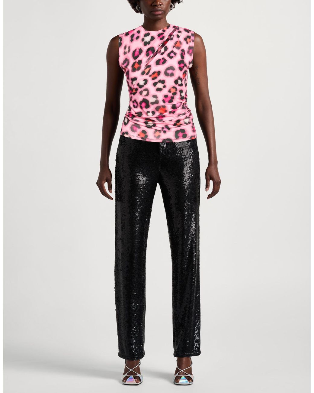 Dixie Pink Top Polyester, Elastane