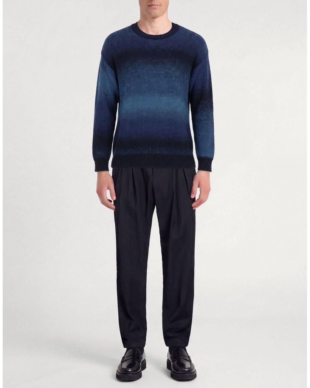 Pullover Emporio Armani de hombre de color Blue