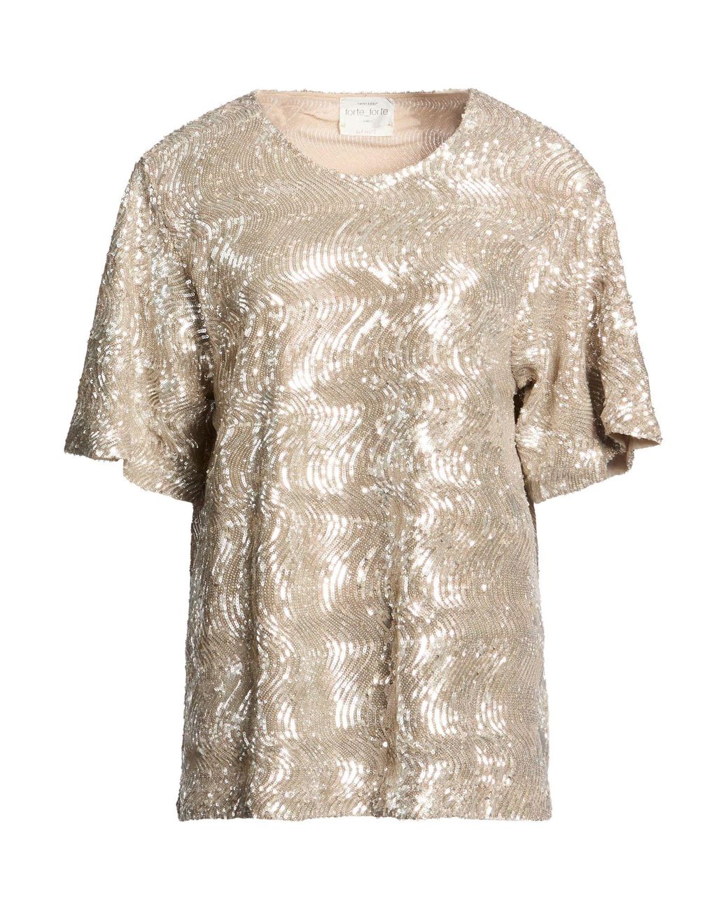 Forte_forte Natural Top Polyester, Elastane