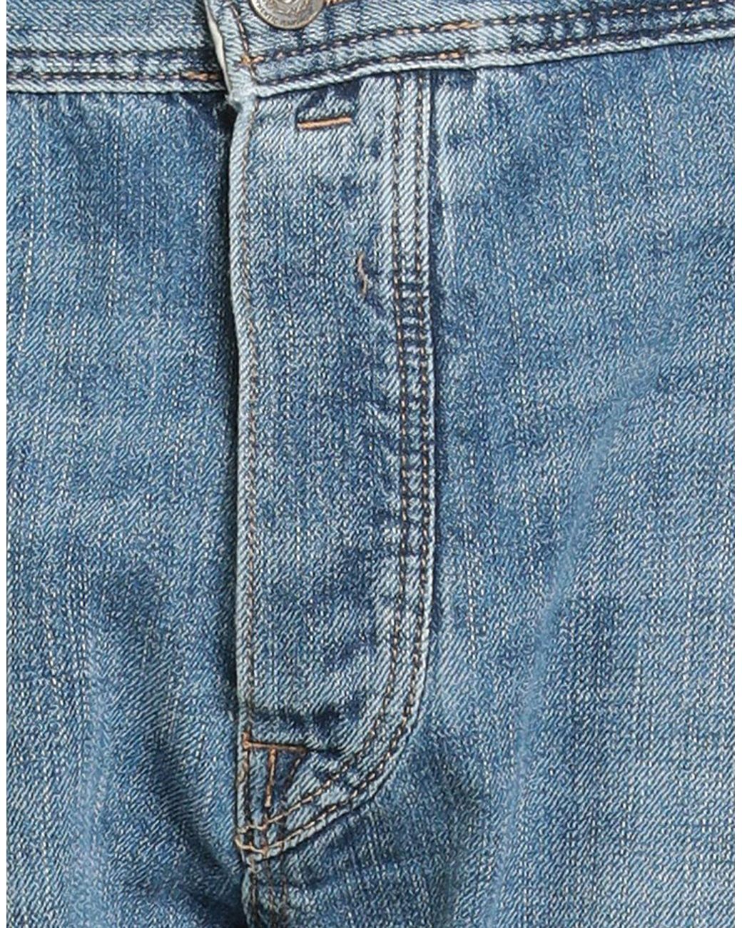 Jack & Jones Blue Jeans Cotton, Polyester, Recycled Cotton, Elastane for men