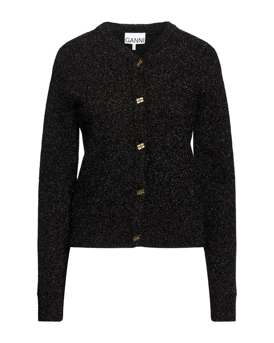 Ganni Black Cardigan