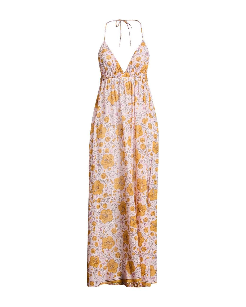 Mc2 Saint Barth Metallic Maxi Dress