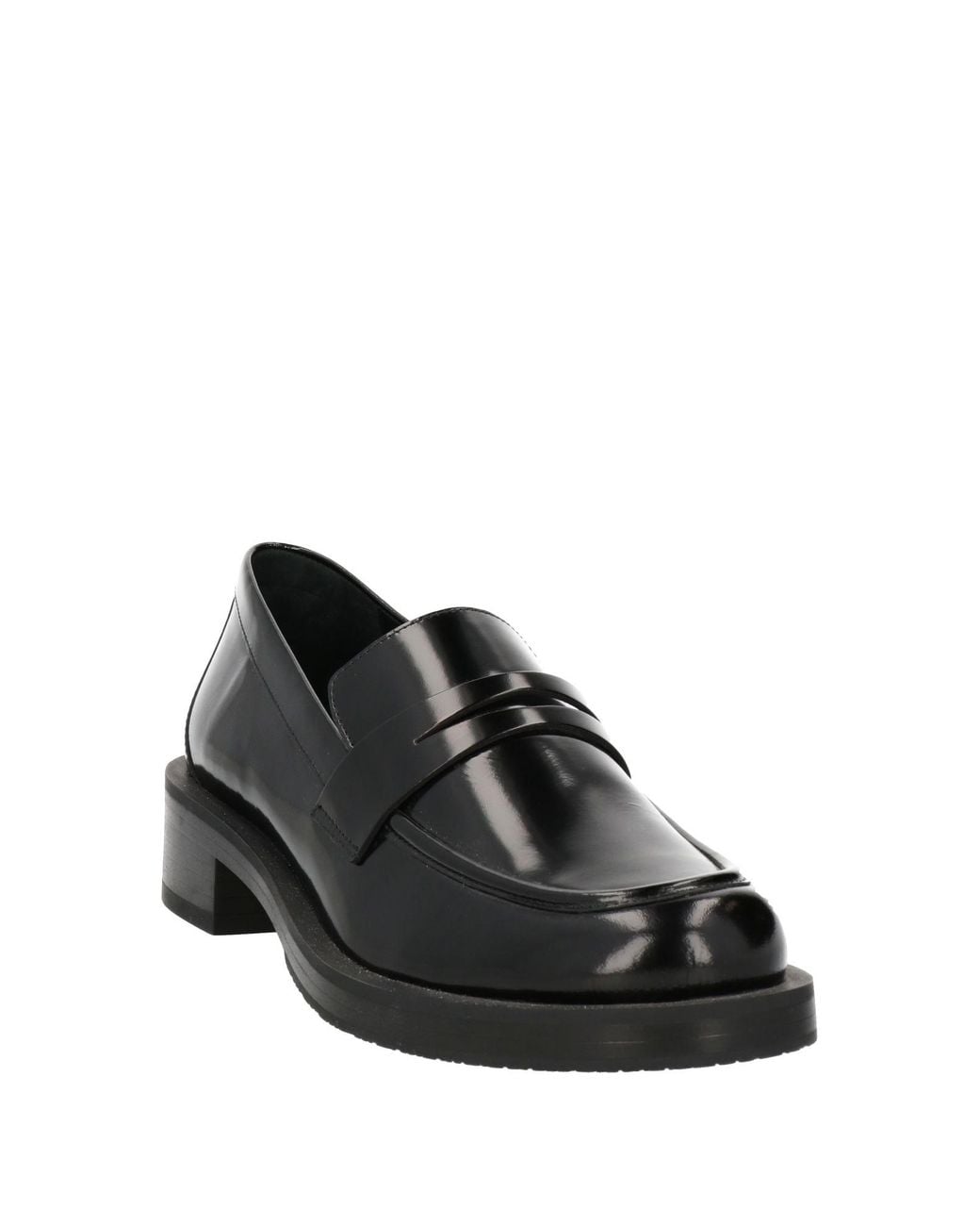 Stuart Weitzman Black Loafers Leather
