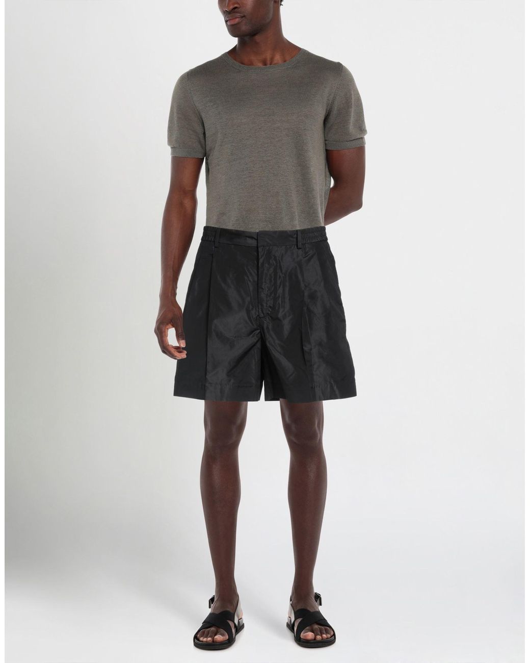 Valentino Garavani Black Shorts & Bermuda Shorts for men