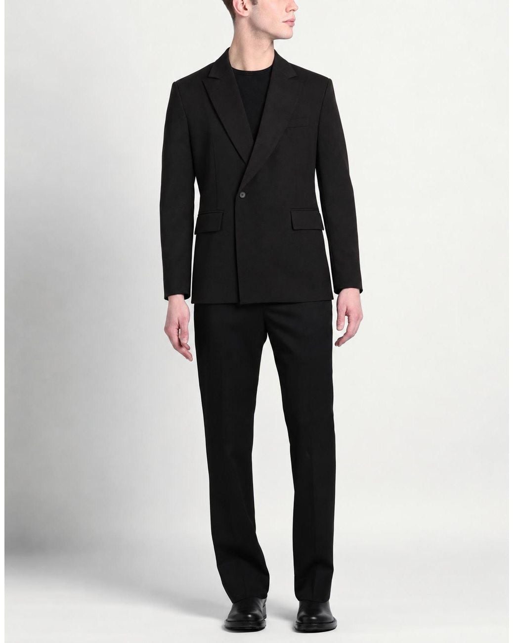 Imperial Black Blazer Polyester, Viscose, Elastane for men