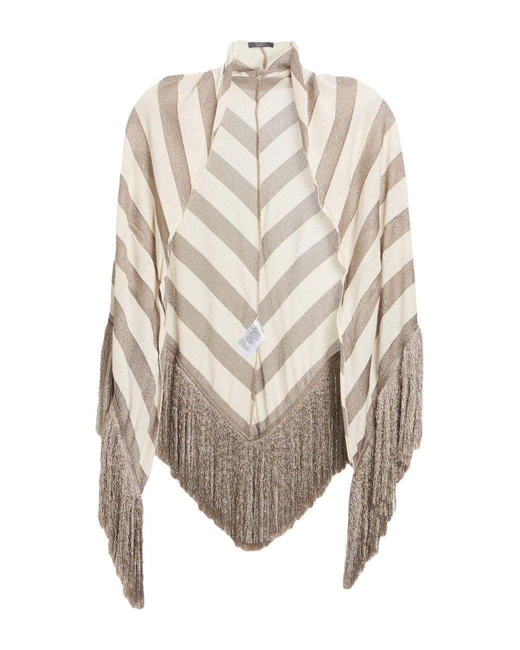 Kocca White Scarf Viscose, Polyamide, Polyester