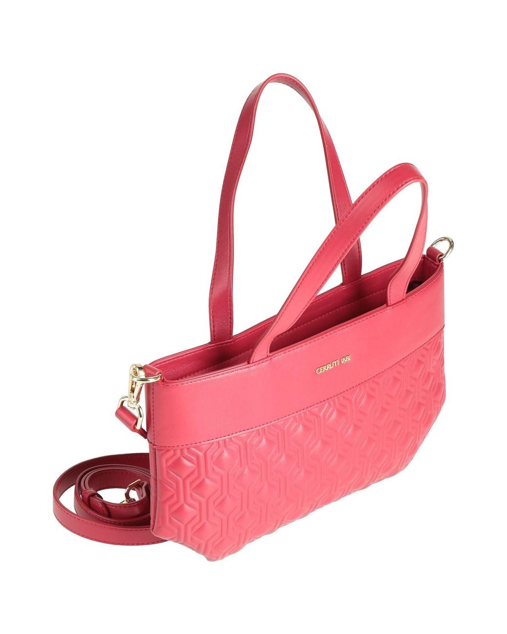 Cerruti 1881 Pink Handbag Polyurethane