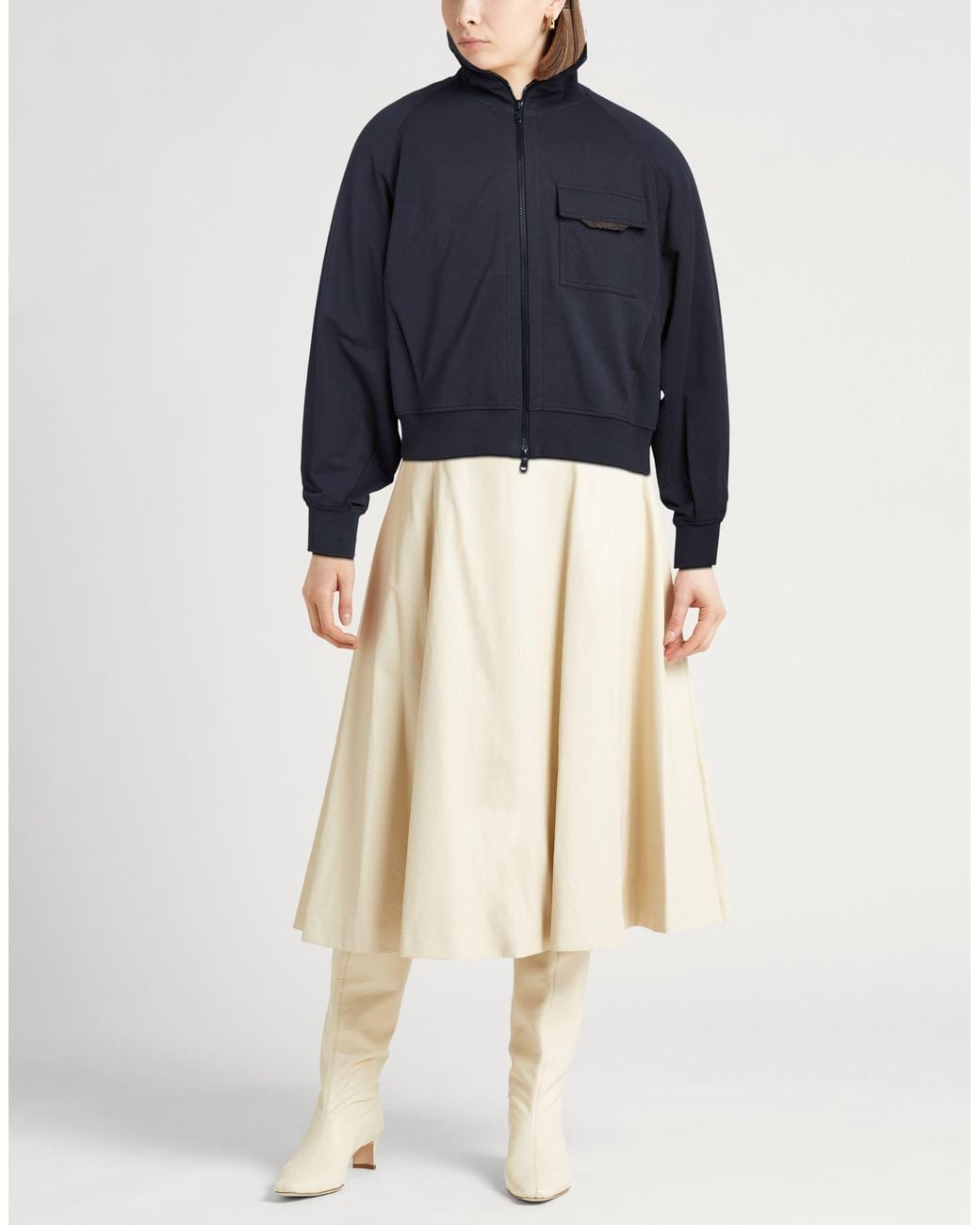 Brunello Cucinelli Blue Sweatshirt