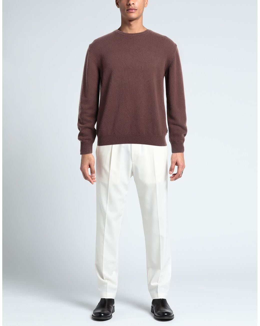 40weft Brown Jumper for men